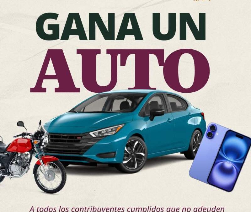Contribuyentes de Oaxaca de Juárez pueden participar en el sorteo “Vecino Cumplido – Vecino Comprometido”