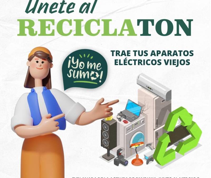 Invita Municipio de Oaxaca de Juárez a participar en el Reciclatón 2025