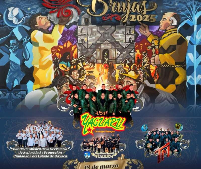 Los Yaguaru y sus cumbias harán vibrar el segundo Martes de Brujas en Xoxocotlán