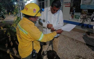 Liquida Coesfo incendio forestal en San Pablo Huixtepec