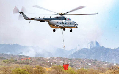 México arde; van más de 100 quemas activas; Tepoztlán sigue en llamas