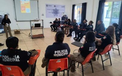 Personal de la Secretaría de Seguridad Vecinal recibe capacitación sobre defensa personal