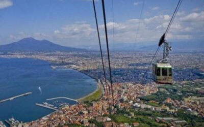Se desploma teleférico de Nápoles con turistas dentro; hay 4 muertos y 1 herido