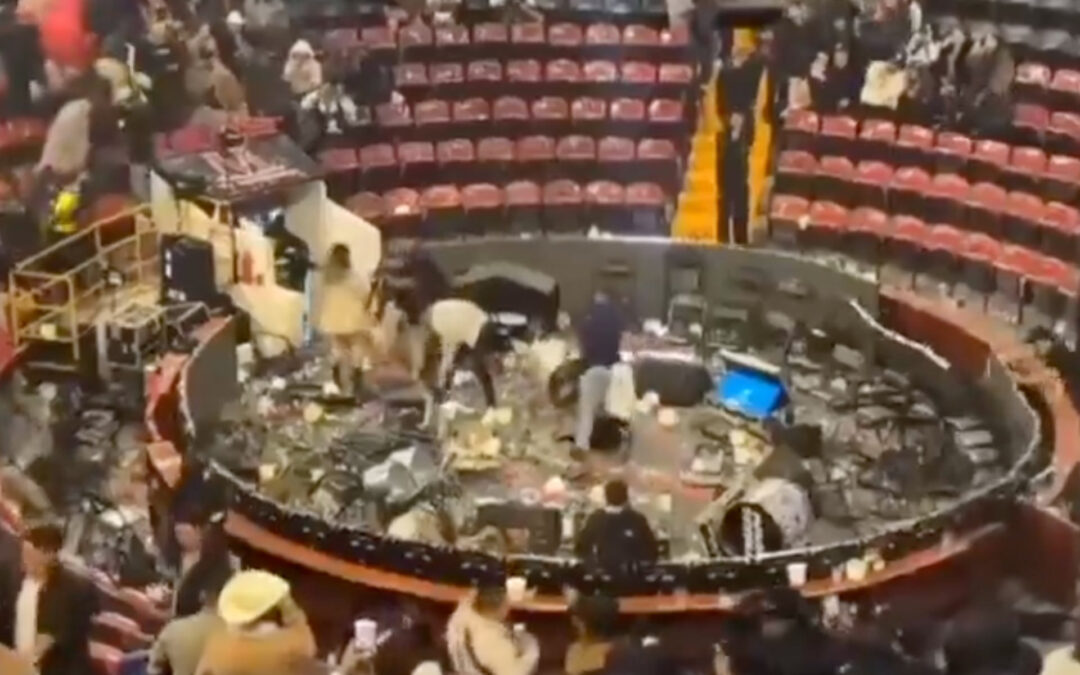 Sheinbaum condena destrozos durante concierto de Luis R. Conriquez en Feria de Texcoco