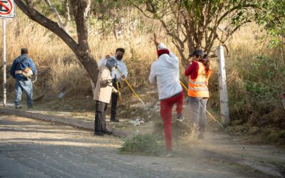 Con participación ciudadana y compromiso, se realiza Tequio Vecinal en San Felipe del Agua