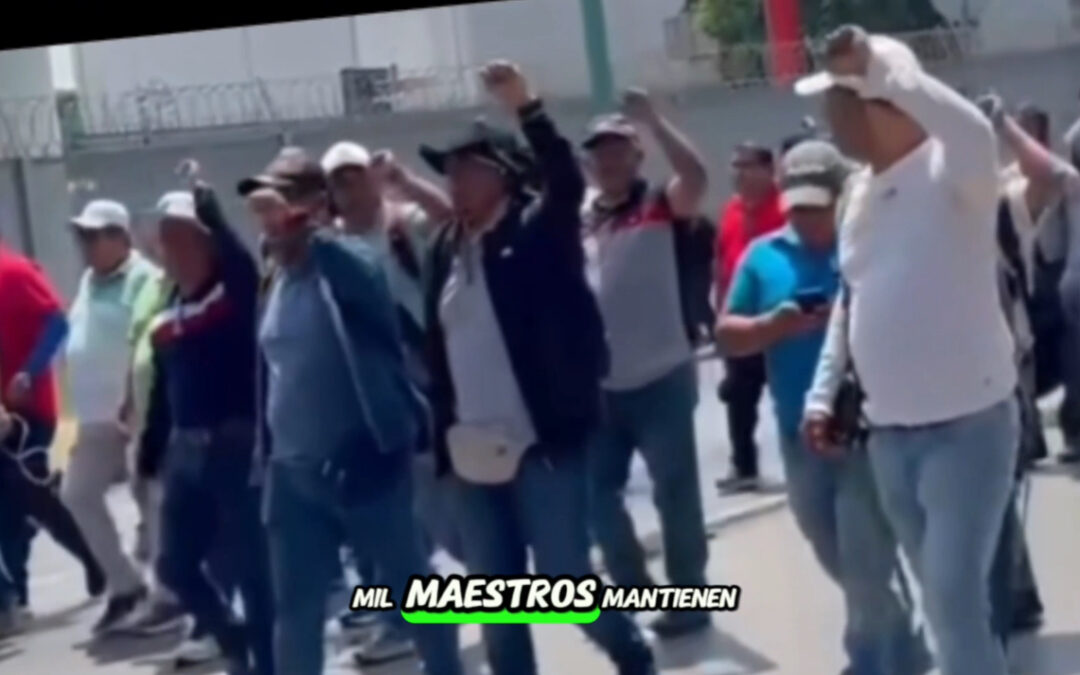 CDMX desquiciada: CNTE intensifica su lucha con bloqueos y plantones