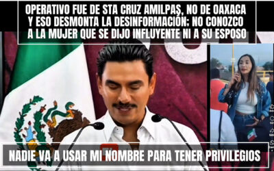 Pareja ebria insulta a policías en Santa Cruz Amilpas; presidente municipal de Oaxaca de Juárez se deslinda