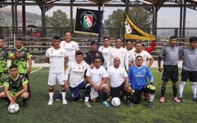 Con cuadrangular de futbol celebran Aniversario del Grupo Urbano de Fuerzas Especiales