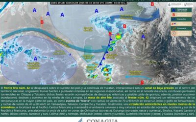 Continuarán lluvias de intensidad variable en diferentes puntos de Oaxaca