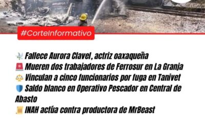 Corte Informativo Periodistas Oaxaca: Fallece la actriz oaxaqueña Aurora Clavel