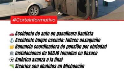 Corte Informativo Periodistas Oaxaca: fallece oaxaqueño en buque accidentado