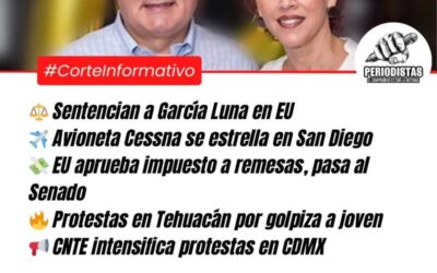 Corte Informativo Periodistas Oaxaca: Sentencian a García Luna y su esposa en EU