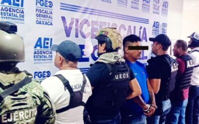 Detienen a J.M.R.M., alias “El Cochambres”, considerado como objetivo prioritario y generador de violencia en Valles Centrales y Cuenca
