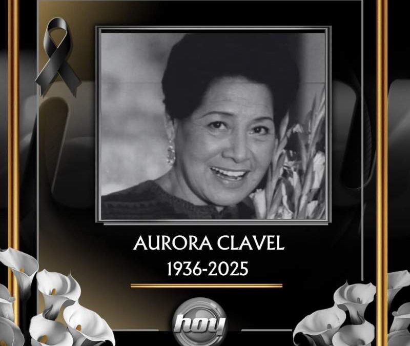 Fallece la primera actriz Aurora Clavel a los 88 años