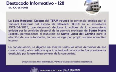 Invalidan la elección de agente en Santa Mária Ixcotel