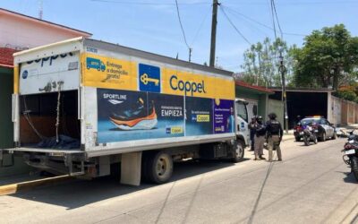 Mando de Coordinación de Seguridad Metropolitana localiza camión de Coppel reportado como robado