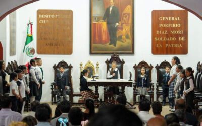 Oaxaca de Juárez celebra Cabildo Infantil 2025 en el Día de la Niña y el Niño