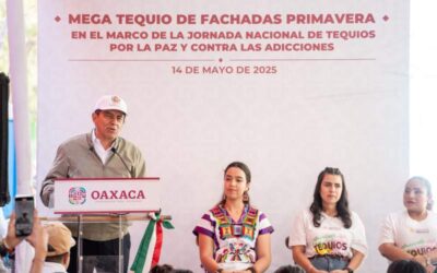 Oaxaca se suma a la Jornada Nacional de Tequios por la Paz: comunidad y seguridad desde San Juan Chapultepec