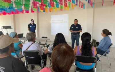 Prioriza Municipio de Oaxaca de Juárez seguridad y prevención ante lluvias con capacitación a Comités Vecinales