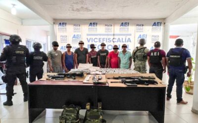 Quedan a disposición de la Fiscalía de Oaxaca siete personas detenidas por agresión contra la Policía Estatal, ocurrida en San Juan Cacahuatepec