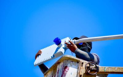 Santa Cruz Xoxocotlán fortalece infraestructura eléctrica y de alumbrado público