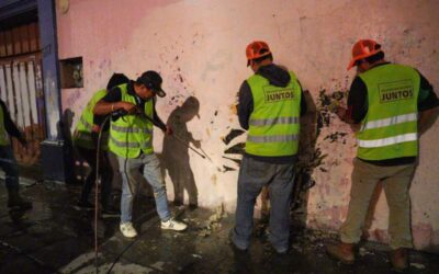 Trabajos nocturnos fortalecen la imagen y funcionalidad del Centro Histórico