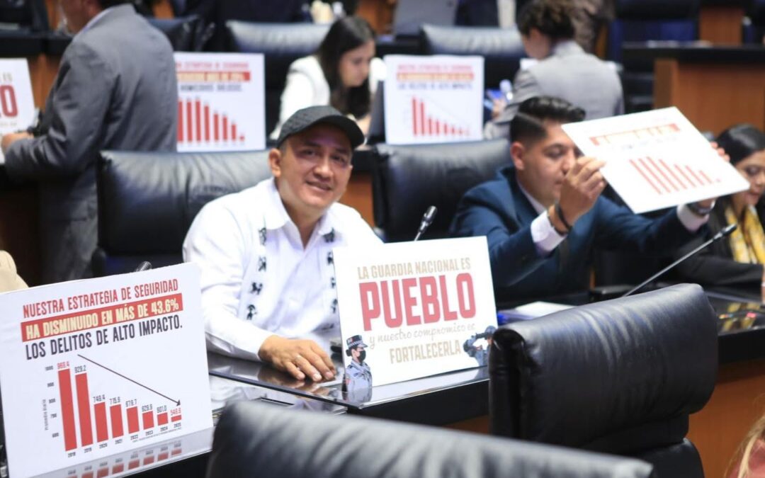 Aprueba Senado reforma para consolidar a la Guardia Nacional como fuerza estratégica