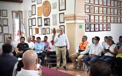 Agentes municipales se suman a las acciones de protección civil en la capital