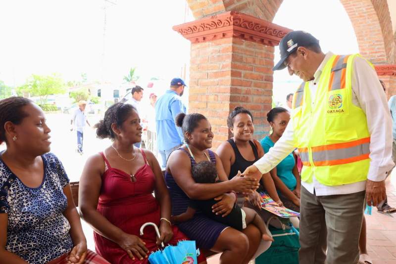 Anuncia Gobernador de Oaxaca programa Registro Civil Cerca de ti en apoyo a damnificados por “Erick”