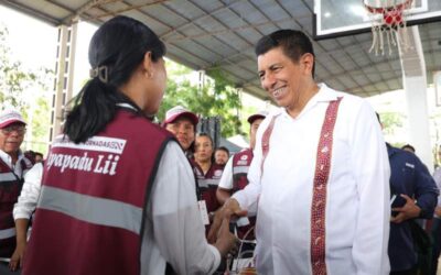 Construye Salomón Jara lazos de cooperación con el pueblo para bienestar de la Costa con Cayapadu Lii