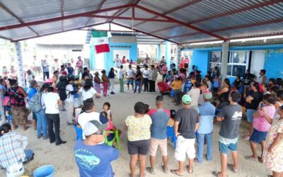 Coordinan acciones gobiernos de México y Oaxaca para la recuperación turística de la Costa tras el huracán Erick