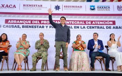 Emprende Gobierno de Oaxaca atención integral para dignificar y fortalecer la seguridad en la Central de Abasto