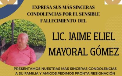 Falleció el abogado Jaime Mayoral “El Gallo”: Descanse en paz