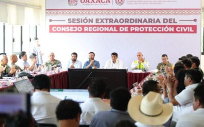 Instruye Salomón Jara acciones inmediatas ante posible evolución de tormenta tropical Erick