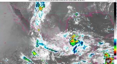 Pronostican lluvias intensas en Chihuahua, Durango, Sinaloa y otros estados este miércoles 25 de junio