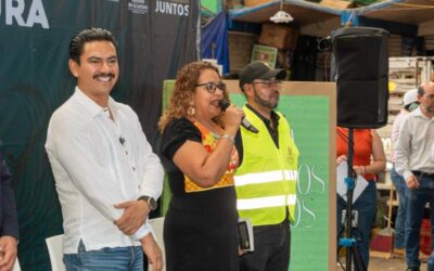 Ray Chagoya impulsa Mega Lectura en la Central de Abasto como estrategia de paz y convivencia