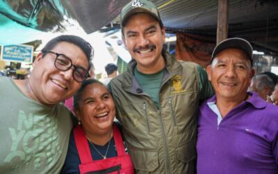Refrenda Ray Chagoya compromiso con la Central de Abasto, corazón comercial de Oaxaca