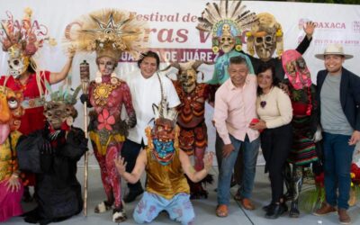 San Martín Mexicapam vive el inicio del Primer Festival de las Culturas Vivas de Oaxaca de Juárez
