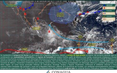 Se mantiene el temporal de lluvias en Oaxaca para este sábado