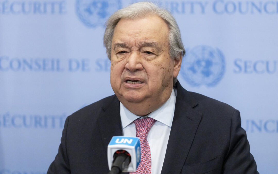 Secretario General de la ONU dice estar “gravemente alarmado” por ataque de EE.UU. a Irán