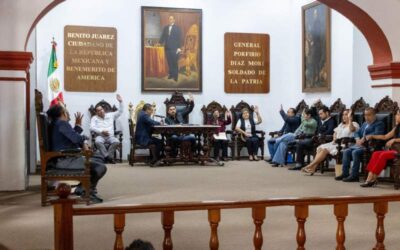 Prioriza Cabildo de Oaxaca de Juárez acciones para mejorar la vida pública de la ciudad
