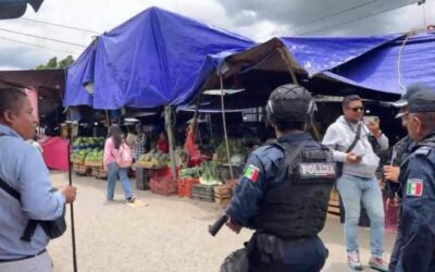 Realiza Mando de Coordinación de Seguridad Metropolitana operativo en el Mercado de Abasto