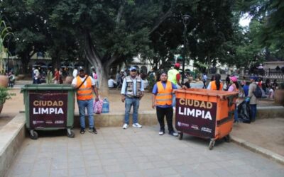 Continúa el plan emergente de recolección de basura durante eventos masivos en julio