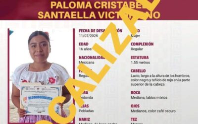 En menos de 24 horas, CLB Oaxaca localiza con vida a adolescente desaparecida en Santa María Alotepec