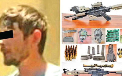 Estadunidense cae con arsenal en Atlacomulco