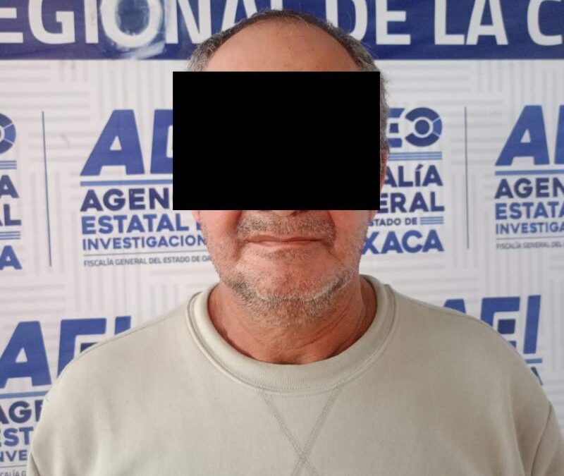 Fiscalía de Oaxaca detiene a uno de los probables responsables por desaparición de un matrimonio, delito cometido en los límites con Veracruz, cuando víctimas iban a vender un terreno