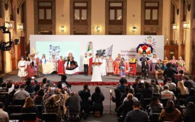 Llega a Palacio Nacional la herencia ancestral y alegría de la Guelaguetza 2025