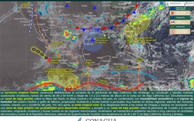 Pronostican lluvias y tormentas vespertinas en Oaxaca para este jueves