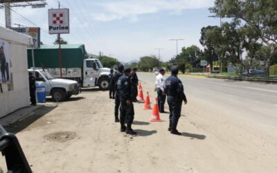 Refuerzan seguridad en accesos a la ciudad por la Guelaguetza 2025