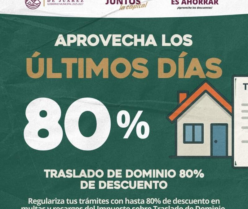 Últimos días para aprovechar descuentos en el traslado de dominio